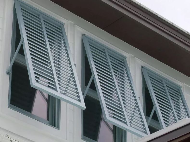 home aluminum shutters